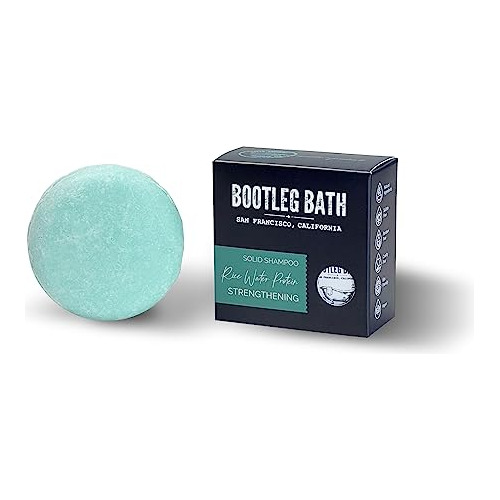 Bootleg Bath Growth Fórmula Shampoo Bar Con Biotin Y Kck2j