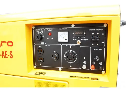 Generador Diesel, 8000, 110v/220v, 60hz, Con Motor De 13hp