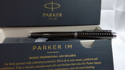 Lapicera Roller Parker Im Gun Metal