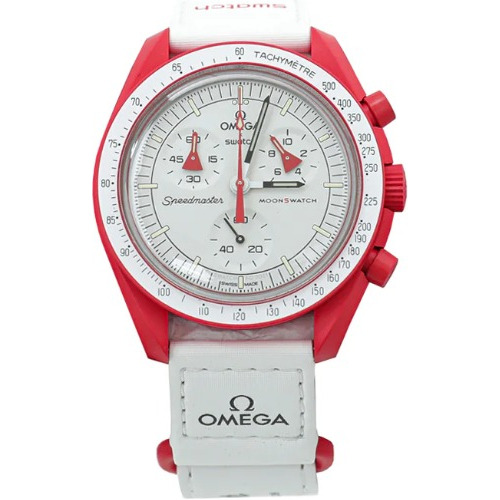 Reloj Swatch Omega Bioceramic Mission To Mars Nuevo