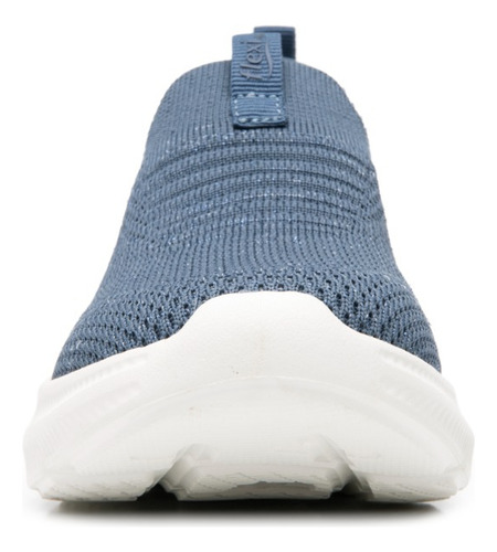 Tenis Sneaker Urbano Slip On Flexi Mujer Denim 22-26 Mod. 135201