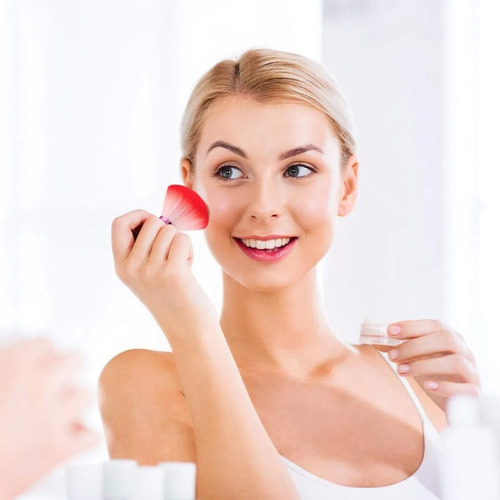 10 Brocha Maquillaje Profesional Bledo Retiro Polvo / Rubor Surtido