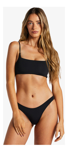 Bikini Top Billabong Sol Searcher Zoe Crop Negro