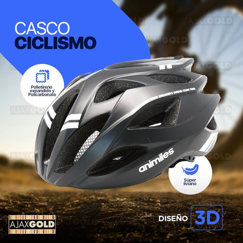 Imagen 2 de 7 de Casco Bicicleta Urbano Ventilacion Regulable Liviano Adulto