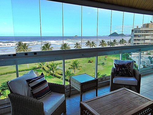 Apartamento Com 4 Dormitórios À Venda, 197 M² Por R$ 5.800.000,00 - Módulo 07 - Jequitibás - Bertioga/sp - Ap8567