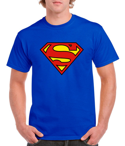 Playera Superman Super Héroes