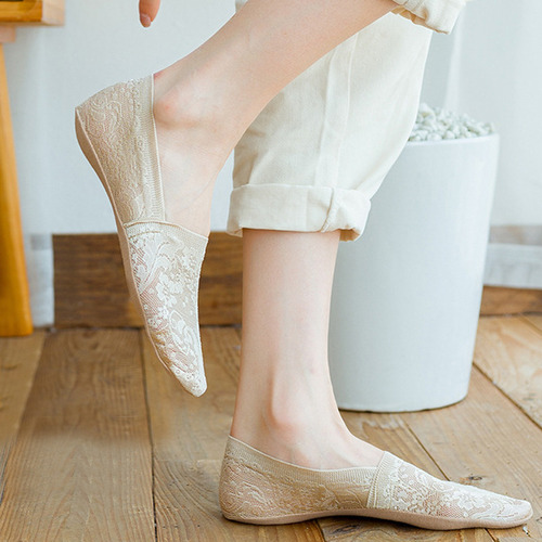 10 Pares Invisibles Encaje Protector Pies Calcetines