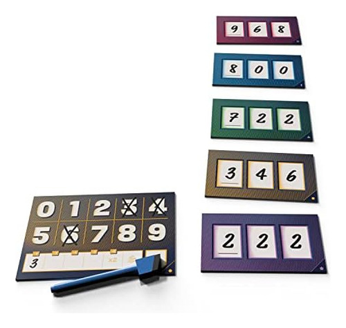 The Number Party Game Divertido Juego De Mesa De Estrategia