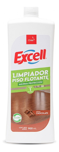 Excell Limpiador Piso Flotante Chocolate Vainilla 900 Cc