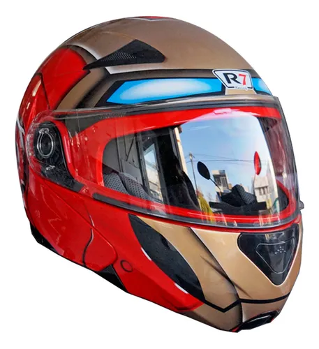 Casco de iron man para moto mercadolibre hotsell