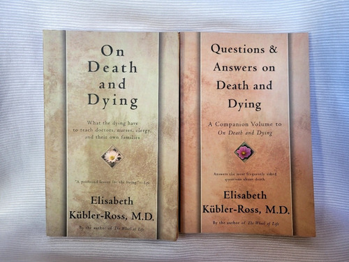 On Death And Dyng & Questions Answers Kubler Ross 2 Libros