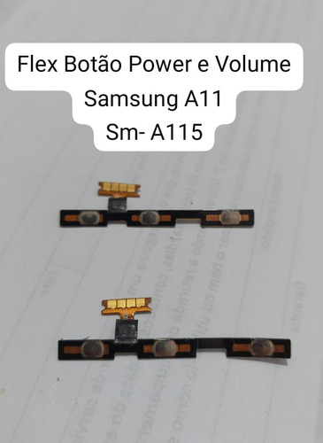 Flex Botões Power E Volume Samsung A11