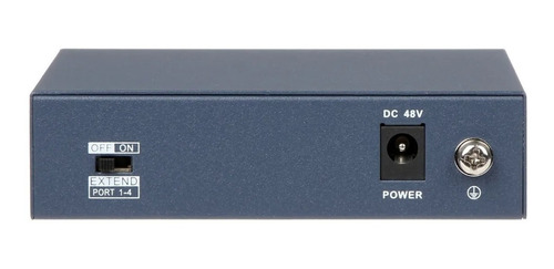 Imagen 2 de 8 de Switch Hikvision 4 Puertos 10/100m Poe Ds-3e0105p-em Red