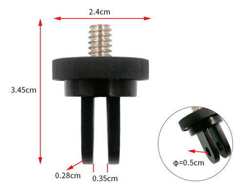 Adaptador De Montagem De Tripé Adaptador De Conversão De