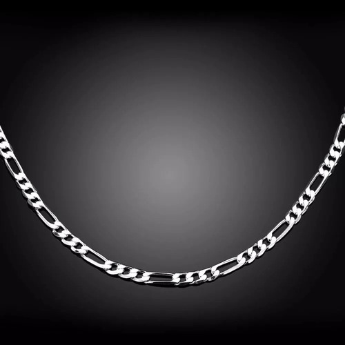 Cadena Cartier 60cm Eslabón 2mm Plata Fina 925 | C11
