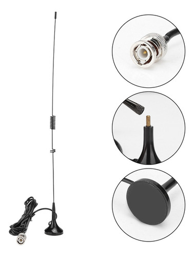 Bnc - Antena De Doble Banda Uhf/vhf Para Icom/yaesu/kenwood/