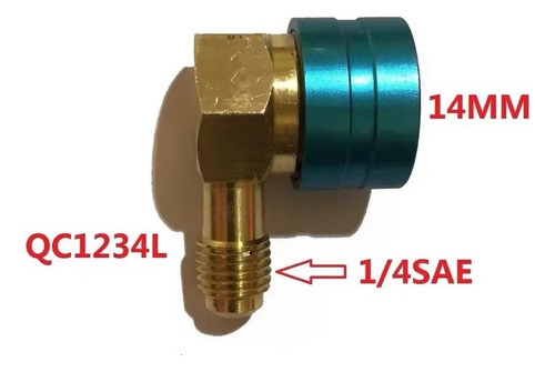R1234yf A R134a Acoplamiento Refrigerante De Aire Acondicion