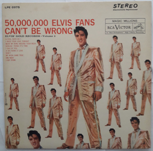 Lp Vinil (nm Elvis Presley 50,000,000 Elvis Fans Ed Ca Re 77