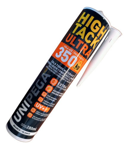 Adhesivo Híbrido High Tack Profesional Blanco 280ml Maestra