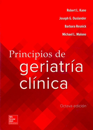 Principios De Geriatría Clínica 8a Edición