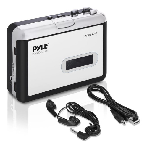 2-in-1 Cassette-to-mp3 Converter Player Recorder  Pyle