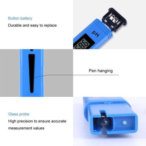 Medidor De Ph 0,01 Pluma Probadora De Alta Precisión Para