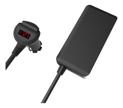 Divisor De Cargador De Coche, 120 W, 12 V/24 V, 3 Enchufes,