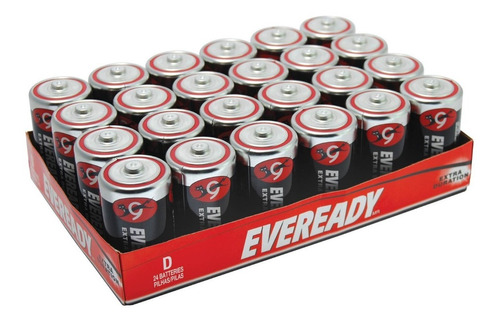 24 Pilas D Eveready Super Heavy Duty Centro San Martin