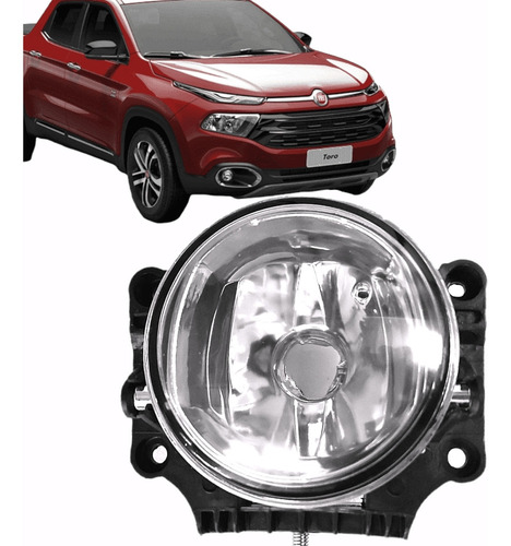 Imagen 4 de 7 de Faro Auxiliar Antiniebla Fiat Toro Freedom Volcano 4x2 4x4