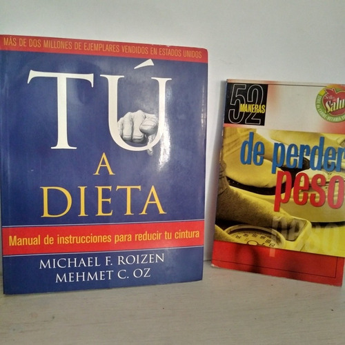 Tu A Dieta, Manual P Reducir Cintura+ 52 Maneras Perder Peso (Reacondicionado)