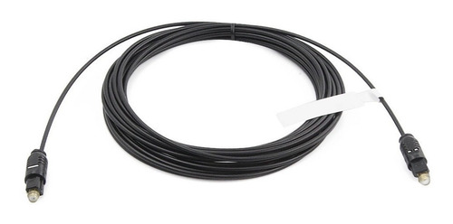 Imagen 2 de 7 de Cable Óptico Audio Digital Toslink · Fibra Optica 5 Metros