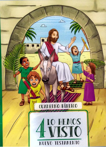 Cartilla/lo Hemos Visto Nuevo Testamento 4, De S.b.u.. Editorial Sociedad Bíblica Colombiana En Español