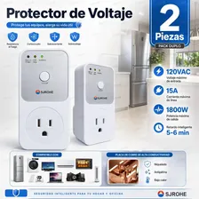 SJROHE 2 Piezas regulador De Voltaje 2000w 80-220v Para Refrigerador Lavadora Y Computadora, Protector Voltaje ConRetardo 6 Min, Reguladores Corriente Hogar Reguladores Refrigerador