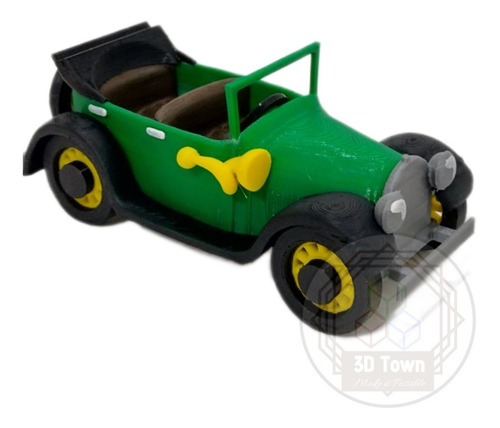 Imagen 1 de 5 de Auto Bochinchero De La Granja De Zenón - Juguete - 3d