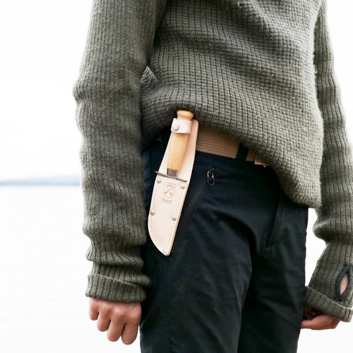 Morakniv Scout 39 - Cuchillo De Acero Inoxidable Con Hoja Fi