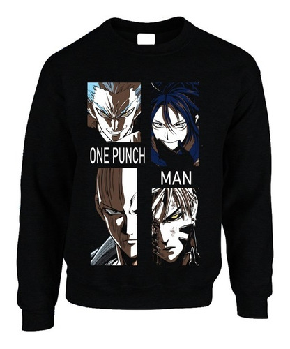 Sudadera One Punch Man Saitama Genos Garou Sonic Anime Manga