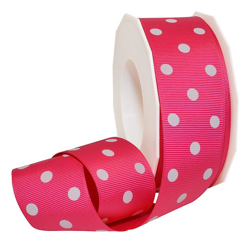 Cinta Morex Grosgrain Ribbon, 1 1/2  X 20 Yd, Socking Pink C