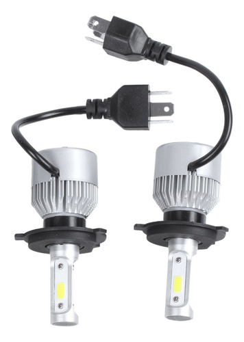 2 X S2 H4 72w 8000lm Llevó Faros De Coche Hi/lo Beam Auto Bu