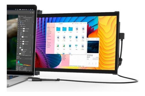Monitor Portátil Mobile Pixels Duex Plus 13.3 Fhd - Cover Co