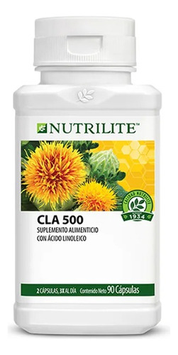 Cla 500 Reducción De Grasa Corporal 90 Comprimidos