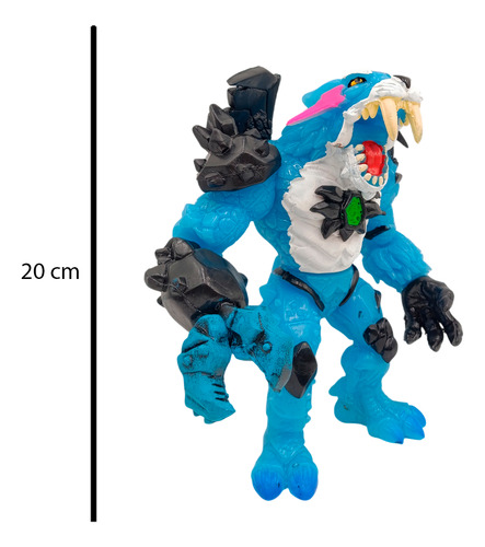 Mr. Beast Figura Mr. Panther Beast Lab Articulada Luz