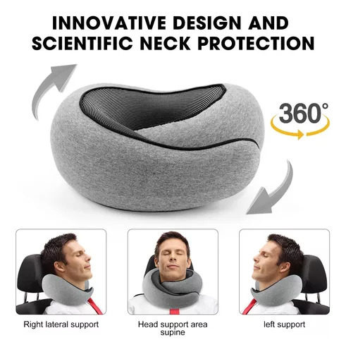 Almohada Para El Cuello: Ideal Para Viajar Y Leer