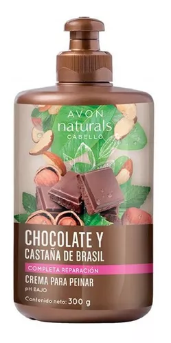 Avon naturals cabello cream chocolate y castaña Brasil 100% Colombiano  product