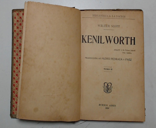 Kenilworth Tomo 2 - Scott, Walter
