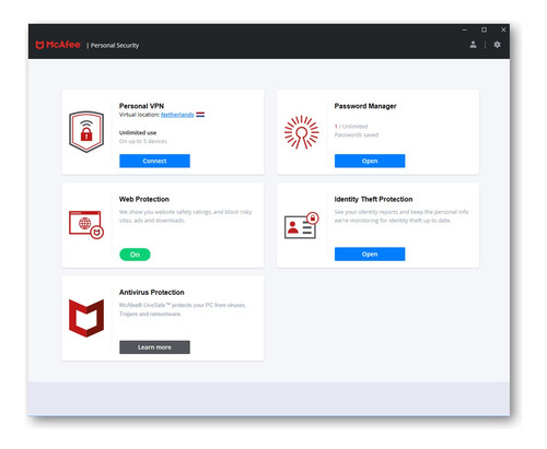 Antivirus Mcafee® Total Protection 10 Dispositivos 1 Año