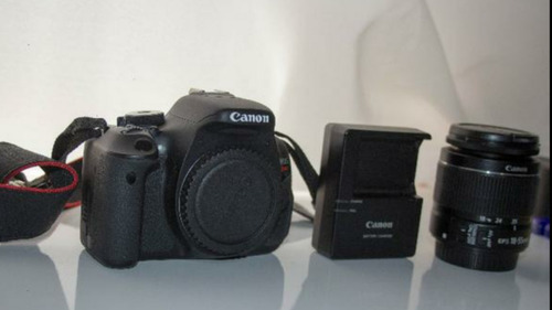 Canon T3i + Lente 50mm E 18-55mm + Bolsa De Brinde + Cartão