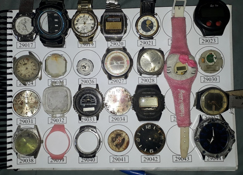 Lote 105 Sucatas Casio E Outros- Máquina Do Tempo