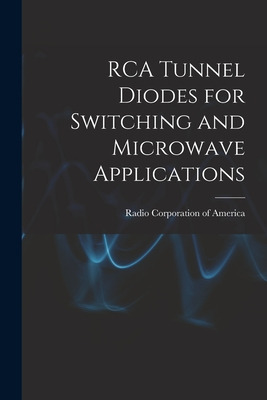 Libro Rca Tunnel Diodes For Switching And Microwave Appli...