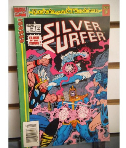 Silver Surfer 88 Marvel Comics Ingles Fantastic Four