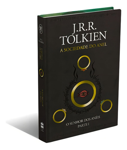 Box Trilogia O Senhor Dos Anéis 3 Livros Capa Dura + Poster (Usado)